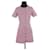 Maje Cotton dress Pink  ref.1388270
