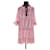 Ganni vestito rosa Poliestere  ref.1388302