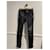 BALMAIN  Trousers T.FR 34 Leather Black  ref.1388320