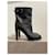 GIANVITO ROSSI  Ankle boots T.EU 37.5 Leather Black  ref.1388328
