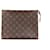 LOUIS VUITTON  Clutch bags T.  Cloth Brown  ref.1388329
