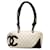 White Chanel Cambon Ligne Shoulder Bag Leather  ref.1388364