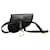 Saddle Bolsa de couro Dior preta com cinto de sela Preto  ref.1388378