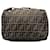 Brown Fendi Zucca Canvas Handbag Leather  ref.1388398