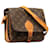 Brown Louis Vuitton Monogram Cartouchiere MM Crossbody Bag Leather  ref.1388435