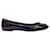 Sapatilhas de balé patenteadas Roger Vivier Gommette da Marinha Tamanho 40 Azul marinho Couro  ref.1388471