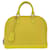 Bolsa Louis Vuitton Epi Alma PM amarela Amarelo Couro  ref.1388496