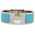Bracelet Hermès Clic Clac H Bleu PM Métal  ref.1388500