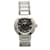Silver Hermès Auto Quartz Stainless Steel Nomade Watch Silvery  ref.1388509