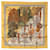 Sciarpe di seta Hermès Les Legendes de L Arbre gialle Giallo  ref.1388510