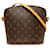 Bolso bandolera Louis Vuitton marrón con monograma Drouot Castaño Cuero  ref.1388530