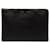 Céline Pochette noire Celine Solo Pouch Cuir  ref.1388540