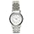 Silver Hermès Quartz Stainless Steel Carrick Watch Silvery  ref.1388598