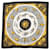 Hermès Sciarpa di seta con motivo Hermes Astrologia nera e multicolore Nero  ref.1388606