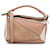 Bolso satchel pequeño LOEWE Tricolor Puzzle beige Cuero  ref.1388610