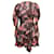 Vestido tie-dye de seda Ulla Johnson berinjela e multicolorido tamanho EUA 0 Roxo  ref.1388620