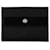 Portefeuille noir à logo Medusa en toile Versace  ref.1388628