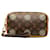 Brown Louis Vuitton x Christopher Nemeth Monogram Volga Pochette Clutch Bag Leather  ref.1388662