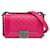 Pink Chanel Small Lambskin Boy Flap Crossbody Bag Leather  ref.1388697