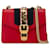 Crossbody vermelho Gucci Mini Sylvie em couro com corrente  ref.1388761