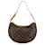 Brown Louis Vuitton Monogram Croissant MM Hobo Bag Leather  ref.1388780