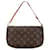 Brown Louis Vuitton Monogram Pochette Accessoires Shoulder Bag Leather  ref.1388782
