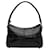 Black Mulberry Embossed Leather Shoulder Bag  ref.1388787