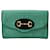 Green Gucci Raffia Horsebit 1955 Chain Bag Leather  ref.1388794