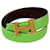 Green Hermès Constance Reversible Belt Leather  ref.1388797