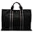 Hermès Bolsa de tela negra Hermes Fourre Tout GM Negro Lienzo  ref.1388809