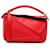 Cartable rouge Loewe Medium Puzzle Bag Cuir  ref.1388823