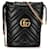 Black Gucci Mini GG Marmont Matelasse Bucket Bag Leather  ref.1388840