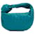 Blue Bottega Veneta Mini Intrecciato Jodie Handbag Leather  ref.1388890