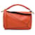 Cartable orange Loewe Medium Puzzle Bag Cuir  ref.1388896