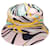 Chapeau bob à imprimé abstrait rose et multicolore Emilio Pucci taille 1  ref.1388910