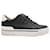 Hermès Black & White Hermes Voltage Low-Top Sneakers Size 38 Leather  ref.1388914