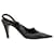 Black Bottega Veneta Pointed-Toe Leather Slingbacks Size 37  ref.1388915