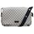 Grey & Navy Gucci GG Supreme Messenger Bag Cloth  ref.1388918