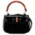 Black Gucci Small Leather Bamboo Night Satchel  ref.1388943