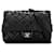 Black Chanel Medium Deerskin Casual Journey Flap Shoulder Bag Leather  ref.1388950