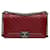 Red Chanel Medium Lambskin Boy Flap Crossbody Bag Leather  ref.1389009