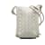 Borsa a secchiello mini nodo Bottega Veneta intrecciata bianca Bianco Pelle  ref.1389019