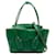 Bolso satchel Bottega Veneta Maxi Intrecciato Mini Arco verde Cuero  ref.1389037