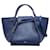 Big Bag Céline Blue Celine Small Big Satchel Leather  ref.1389055