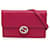 Red Gucci Interlocking G Wallet On Chain Leather  ref.1389072