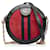 Borsa a tracolla Ophidia rotonda in pelle scamosciata rossa Gucci Mini Rosso  ref.1389073