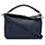 Bolso satchel mediano LOEWE Puzzle Bag azul Cuero  ref.1389140
