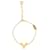 Gold Louis Vuitton Essential V Bracelet Golden Metal  ref.1389159