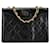 Black Chanel CC Quilted Lambskin Crossbody Leather  ref.1389183
