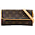 Borsa a tracolla Louis Vuitton Monogram Pochette Twin PM marrone Pelle  ref.1389209